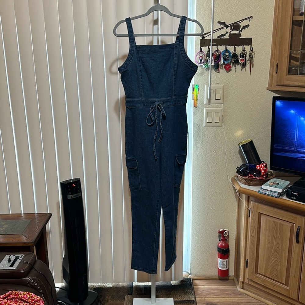 Tinseltown Jean Jumpsuit